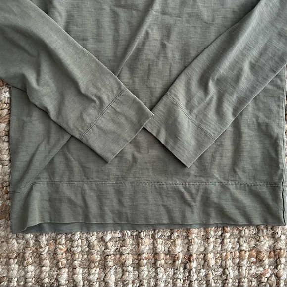 James Perse Olive Long Sleeve Top - Picture 4 of 6
